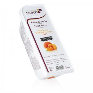 Püree - Mandarine, Früchte aus dem Mittelmeerraum, ungezuckert, TK, 1 kg