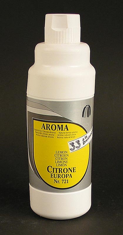 Zitronen-Aroma - Europa (Citrone Europa), Dreidoppel, No.721, 1 l
