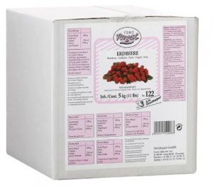 Fond Royal CL Erdbeere Sahnestandmittel von DreiDoppel, No.122, 2 x 2,5 kg, 5 kg