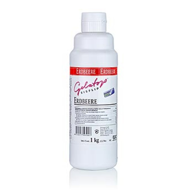 Erdbeer Eis- und Dessertsaucen - Gelatop, Dreidoppel No.331, 10 l