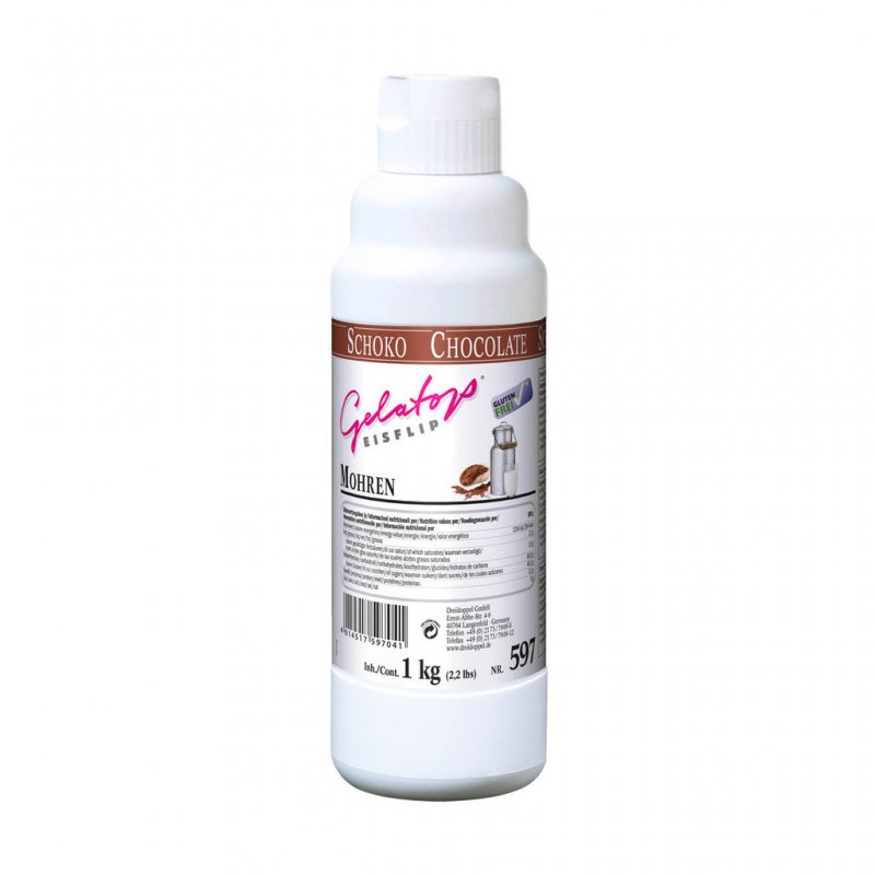 Schokolade Gelatop Eis- und Dessertsaucen von DreiDoppel, No.332, 10 kg
