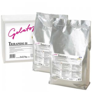Trirapido 50 Eisbindemittel für Milcheis von DreiDoppel, No.572, 2 x 2,5 kg, 5 kg