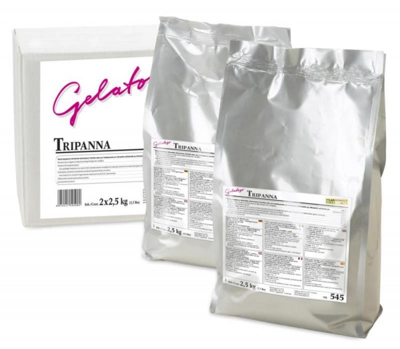 Tripanna Eisbindemittel für Milcheis von DreiDoppel, No.545, 2 x 2,5 kg, 5 kg