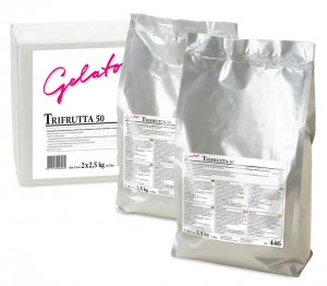 Trifrutta 50 Eisbindemittel für Fruchteis von DreiDoppel, No.446, 2 x 2,5 kg, 5 kg