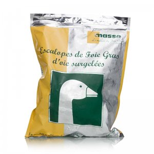 Gänsestopfleber, Scheiben, á ca. 60-80 g, Osteuropa, Masse, TK, 1 kg