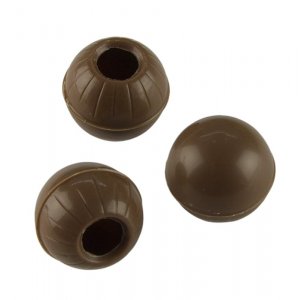 Trüffel-Hohlkugeln, Vollmilchschokolade, ø 25 mm, Valrhona, 1,3 kg, 504 Stück