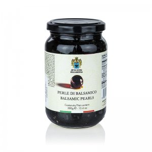 Würzkaviar Balsamico Essig, Perlgrösse 3-5mm, Sphären, Terra del Tuono, 380 g