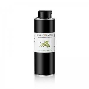 Gewürzgarten Zitronengrasöl in Rapsöl, 250 ml