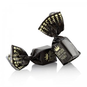 Trüffelpralinen - Dolce d´Alba, dunkle Schokolade, ca. 14 g, schwarz, 1 kg
