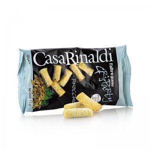 Grisparty - Mini Grissini Knabbergebäck mit Fenchelsamen, Casa Rinaldi, 100 g