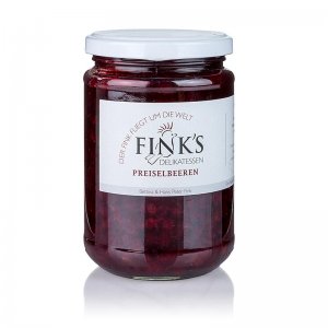 Preiselbeeren, eingekocht, 400 g