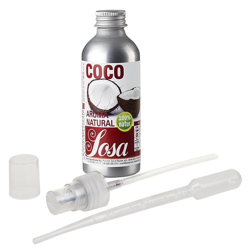 Sosa Aroma Natural Kokos, flüssig, 50 g