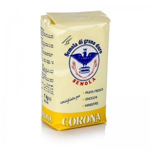 Hartweizengrieß - Semola di Grano Duro, für glatte Nudeln u. Gnocci, 1 kg