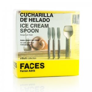 Faces - Icecream Spoon, Eislöffel, FA-105, 4 Stück