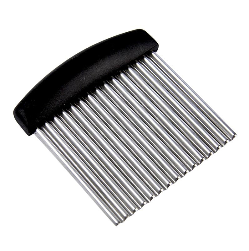 Wellenschneider, 9,5 cm lang, 9,5 cm breit, Edelstahl, Triangle Tools