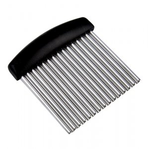 Wellenschneider, 9,5 cm lang, 9,5 cm breit, Edelstahl, Triangle Tools