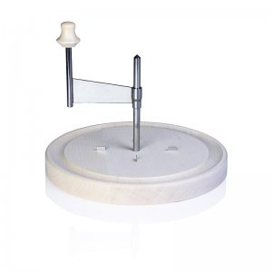 Girolle aus hellem Holz, Schweizer Original, f. Schoko-Girolles o. Tête de Moine