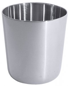 Dariolform, Eisform aus Edelstahl 18/10, hochglänzend poliert, 150 ml