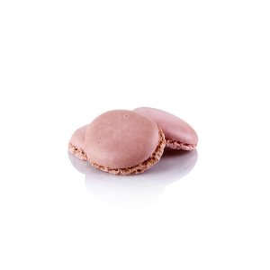 Macarons Pink, Mandel-Baiser Hälften, zum Füllen, ca. ø 3,5 cm, 921 g, 384 Stück