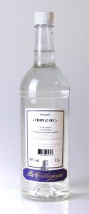 Triple Sec Konzentrat, Cointreau Art, 60% vol., flüssige Flambier-/Aromaessenz, 1 l