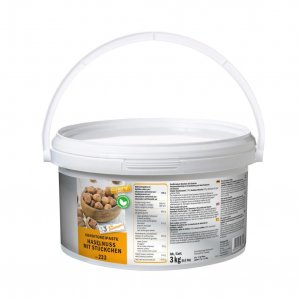 DreiDoppel Haselnusspaste mit Stücke, No. 233, 3 kg 