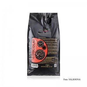 Schoko-Perlen zum Einbacken, 55% Kakako, Valrhona, 4 kg