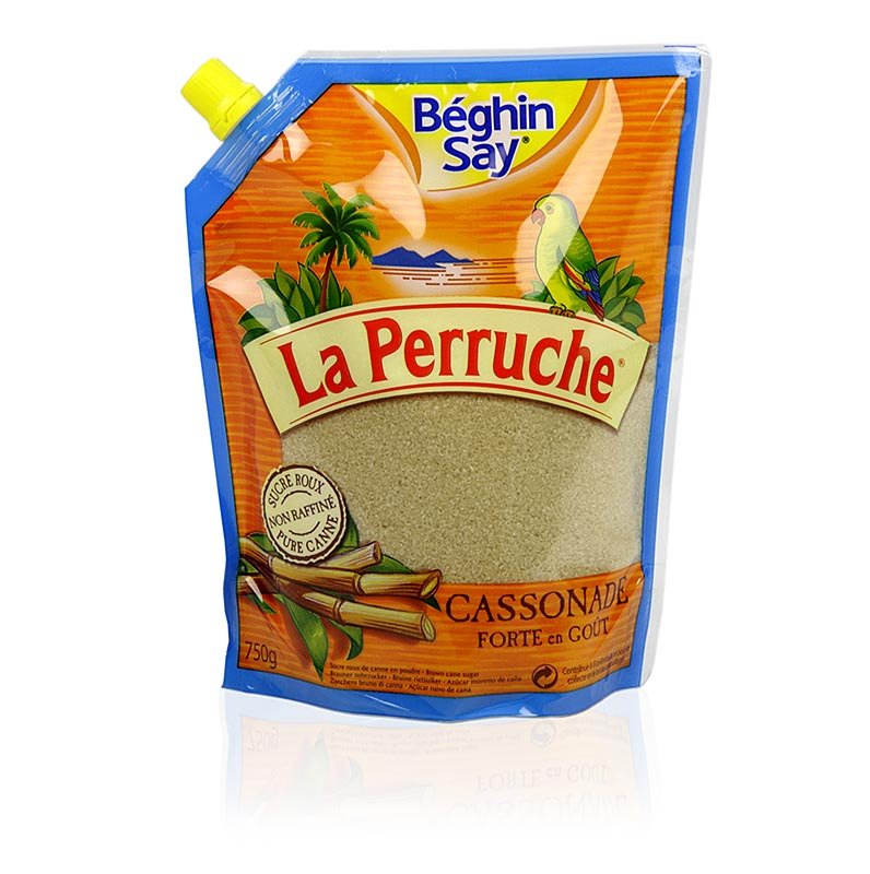 Rohr-Zucker, braun, lose , La Perruche, 750 g