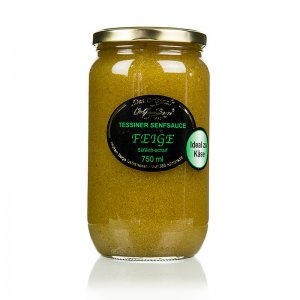 Original Tessiner Feigen-Senf-Sauce, Wolfram Berge, 750 ml