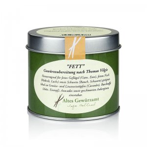 Thomas Vilgis -Fett-, Gewürzmischung, Altes Gewürzamt, 80 g