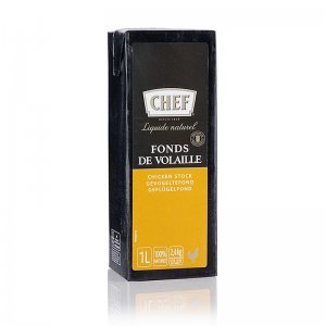 Chef Fond Geflügelfond, flüssig, küchenfertig, Tetra Pak (Nestle), 1 l
