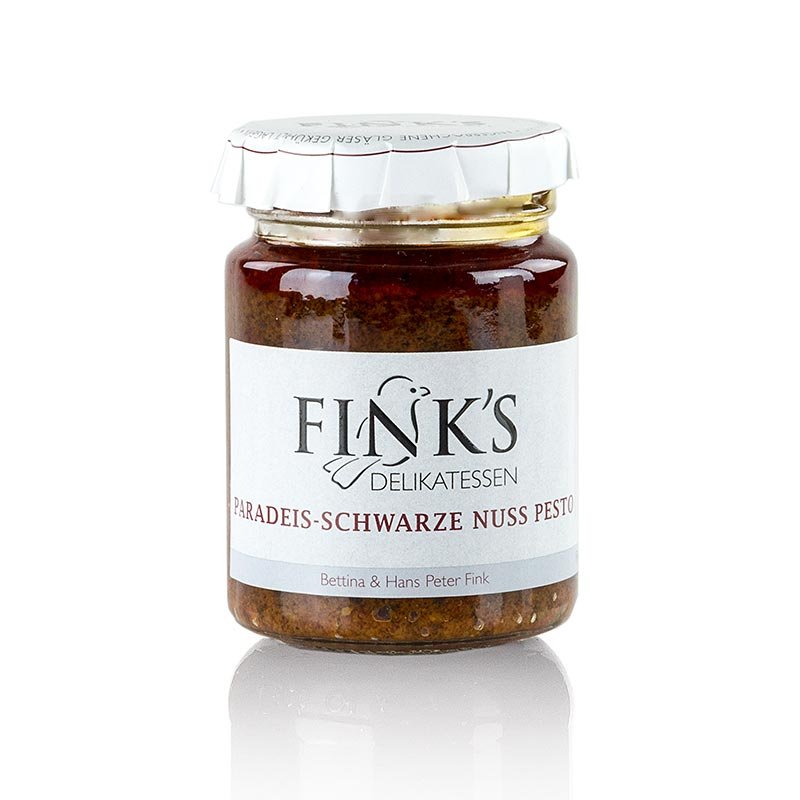 Paradeis/Tomaten-Schwarze Nuss Pesto, Fink´s Delikatessen, 90 g