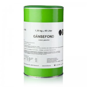 Gänsefond, Instantpulver, ohne zugesetztes Glutamat, für 45 Liter, 1,35 kg