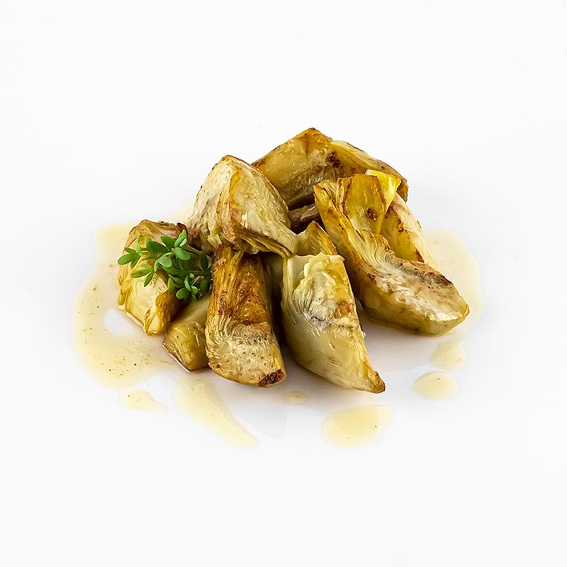 Sous-vide confierte Mini Artischockenherzen in Olivenöl, ca. 100g, foodVAC, TK, 100 g